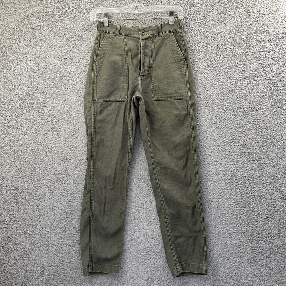 American Eagle Pants Straight Leg High Rise Gorpcore Utility Grunge W 00 x 26‎